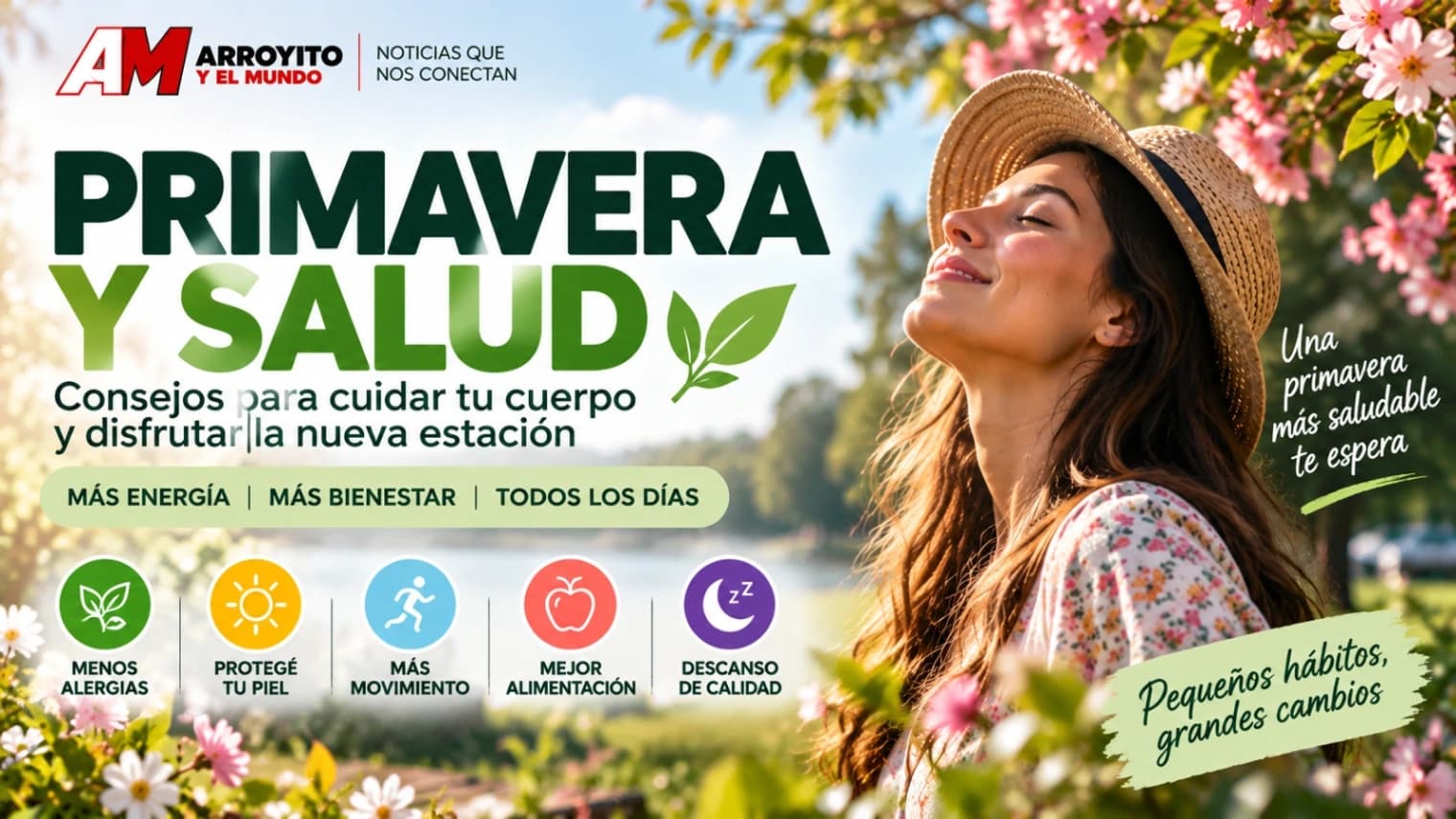 Primavera y salud: consejos para cuidar el cuerpo y prevenir alergias